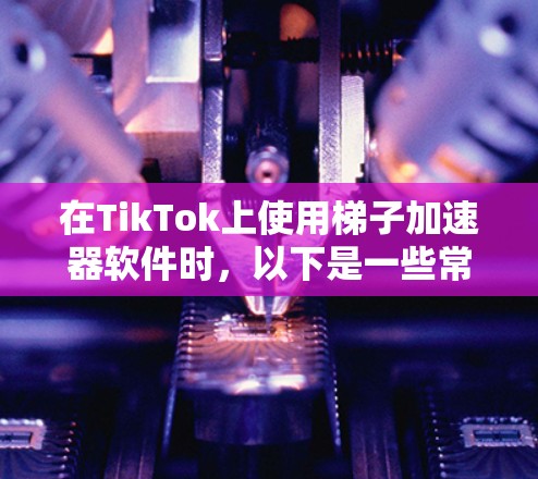 在TikTok上使用梯子加速器软件时，以下是一些常用的工具及其特点