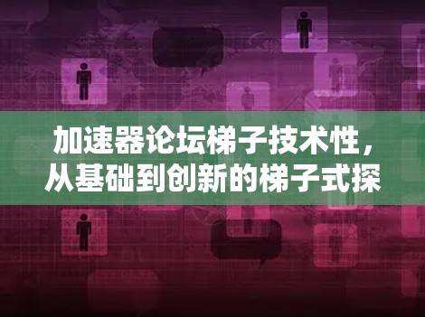 加速器论坛梯子技术性，从基础到创新的梯子式探索