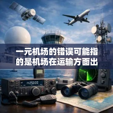 一元机场的错误可能指的是机场在运输方面出现的问题，例如交通延误、设备故障、人员不足或费用过高。以下是一些可能的原因和解决办法