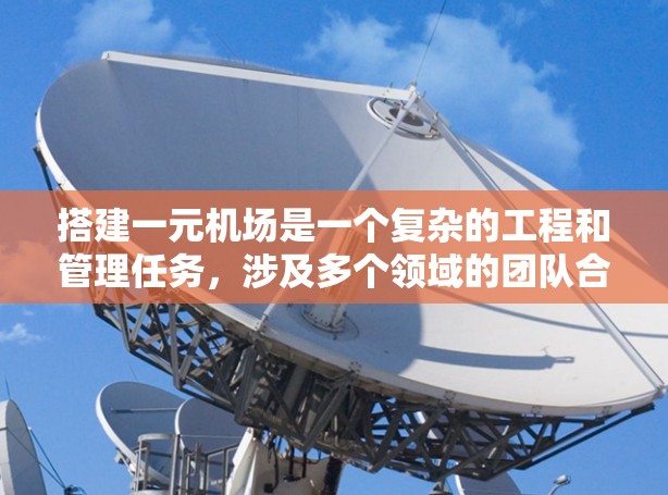 搭建一元机场是一个复杂的工程和管理任务，涉及多个领域的团队合作和资源投入。以下是一个详细的步骤说明