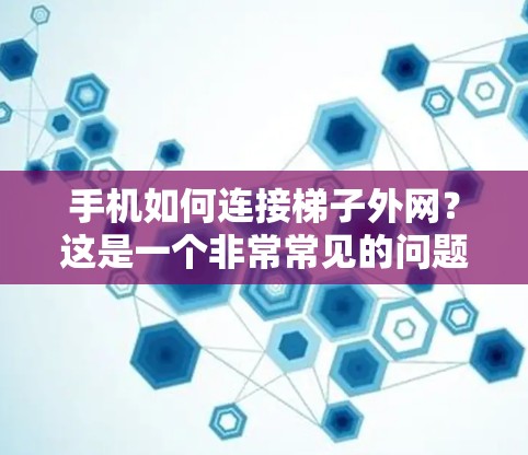 手机如何连接梯子外网？这是一个非常常见的问题，尤其是在需要快速连接手机到室内或者户外网络时。梯子外网通常指的是通过梯子将手机连接到居民区、学校或者企业内的网络。以下是连接手机到梯子外网的步骤