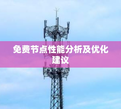 免费节点性能分析及优化建议 免费节点性能分析及优化建议