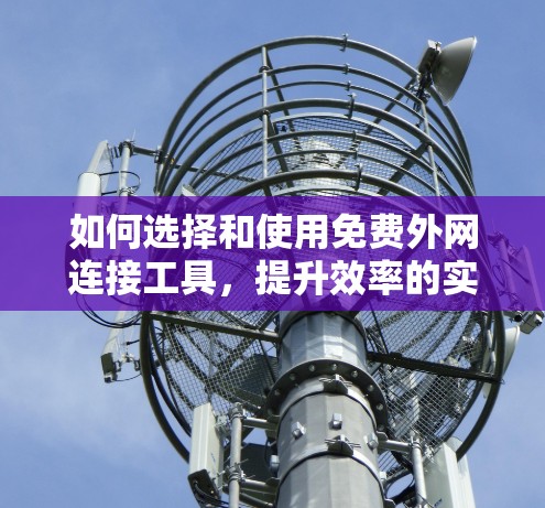 如何选择和使用免费外网连接工具，提升效率的实用指南